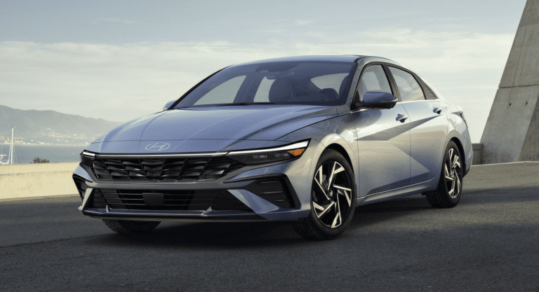 silver Hyundai ELANTRA